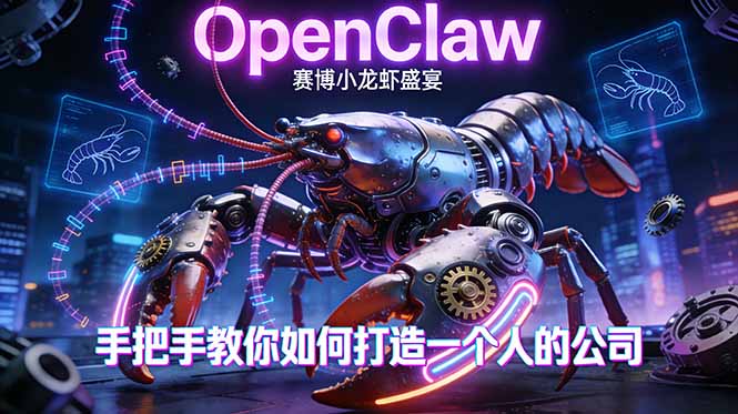 OpenClaw，小龙虾-从产品到爆款的成长之路，手把手教你如何打造一个人的公司-柠柚博客