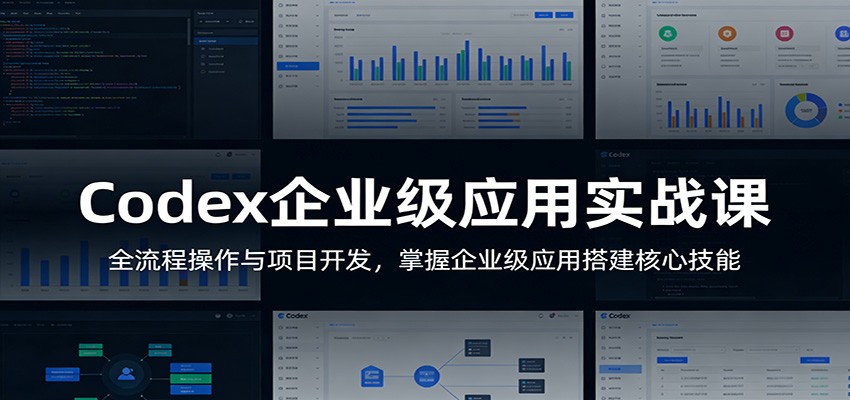 Codex企业级应用实战课：全流程操作与项目开发，掌握企业级应用搭建核心技能-柠柚博客