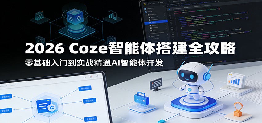 2026 Coze智能体搭建全攻略：零基础入门到实战精通AI智能体开发-柠柚博客